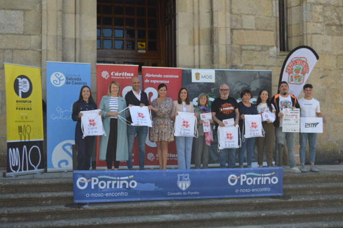 Presentación da primeira andaina solidaria de Cáritas na Louriña