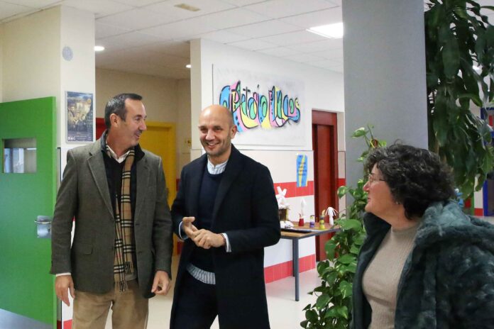 Alcalde do Porriño no CEIP Antonio Palacios