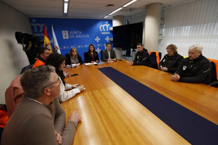 Reunión da conselleira María José Gómez con gandeiros de Lugo