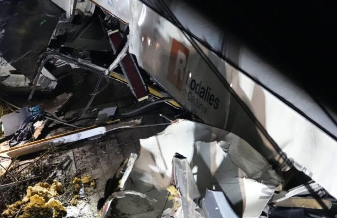 Novo accidente de tren, esta vez en Barcelona - Cedida